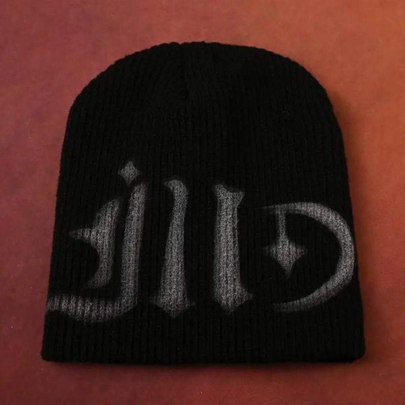 VAULT - Wool Knit Beanie Hat Y2K Winter Beanies - Soft Wool Material - Tiktok Viral