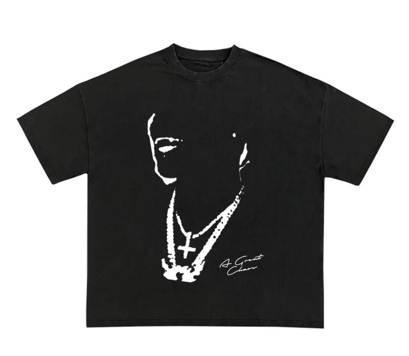 Ken Carson a Great Chaos Garment Dyed Y2K T Shirt Ken Carson Shirt Ken Carson Tour Cotton, Crew Neck, Y2K Tops Underwear Crewneck Menswear Graphic Shortsleeve Clothing Fitted Medium