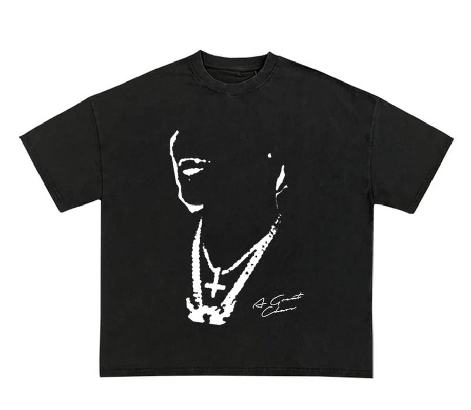 Ken Carson a Great Chaos Garment Dyed Y2K T Shirt Ken Carson Shirt Ken Carson Tour Cotton, Crew Neck, Y2K Tops Underwear Crewneck Menswear Graphic Shortsleeve Clothing Fitted Medium