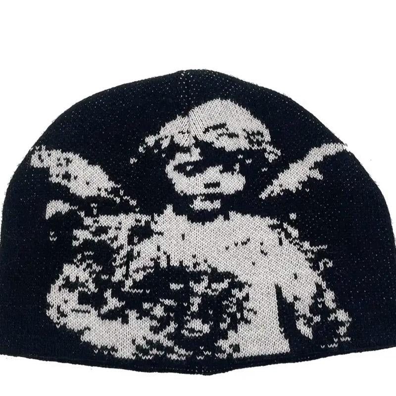 VAULT - Wool Knit Beanie Hat Y2K Winter Beanies - Soft Wool Material - Tiktok Viral