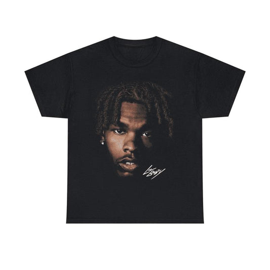 Lil Baby T-Shirt Rap Tee Concert Merch Harder than Ever Young Thug Gunna Hip Hop Graphic Print Vintage Unisex Shirt, Clothing