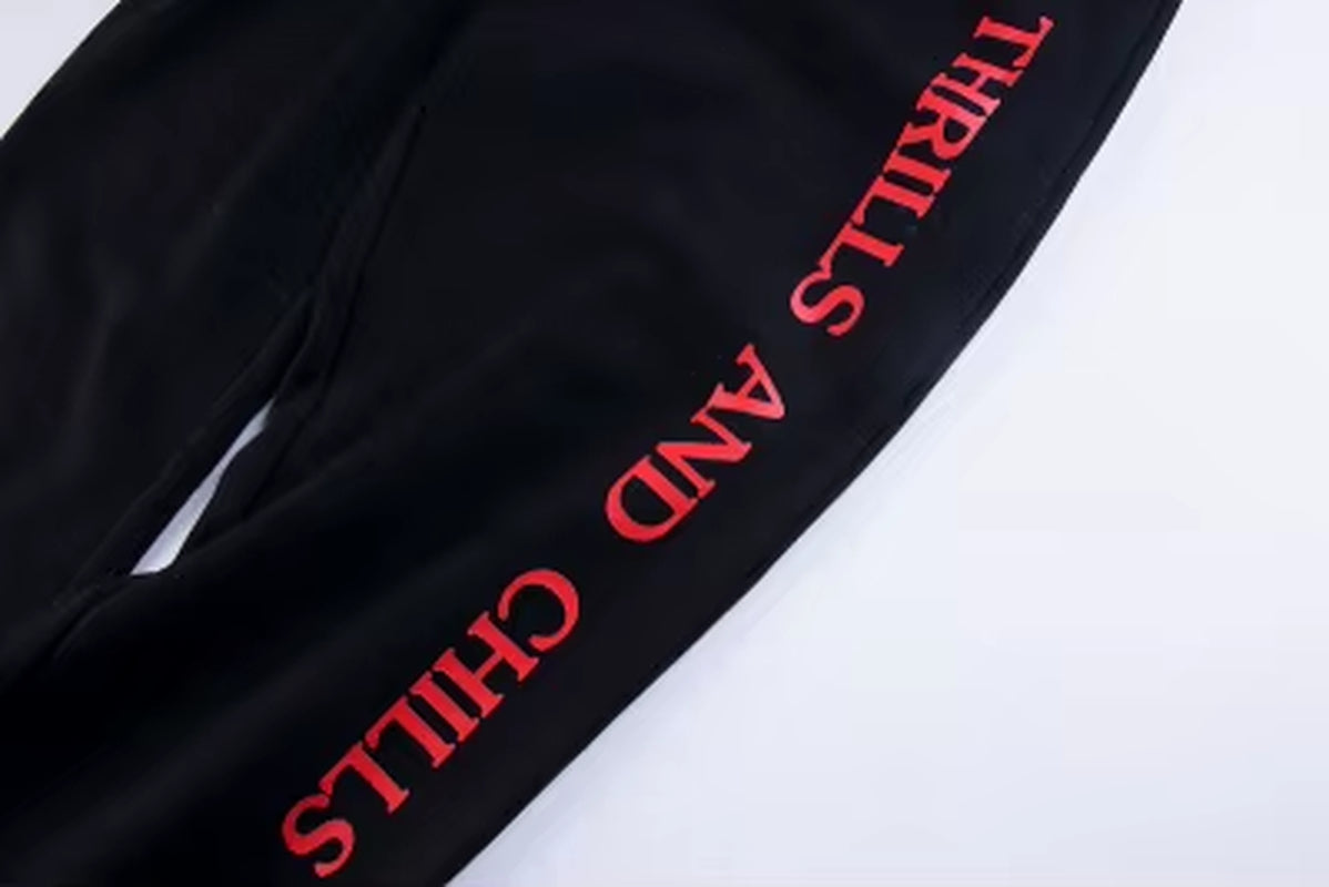Cactus Jack ASTROWORLD Letter Printed Pants Women Men Hip Hop Streetwear Men Sweatpants Swag Cactus Jack Tour Sweatpants