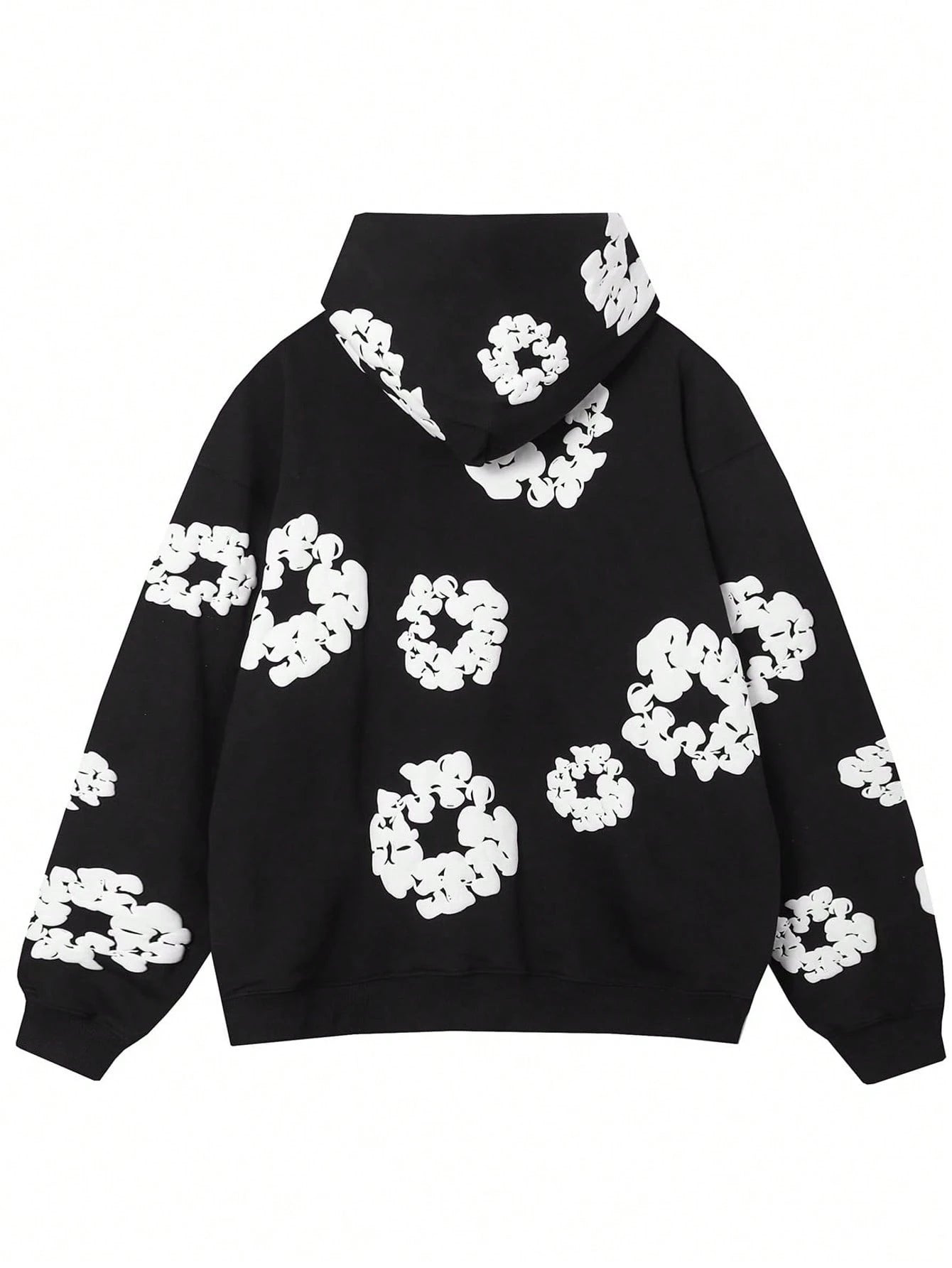Y2K Hoodie Men Women Letter Graphic Zip up Hoodie Star Grunge Pullover Harajuku Sweatshirt Streetwear Jacket