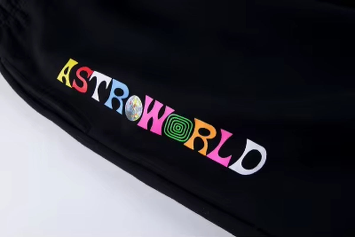 Cactus Jack ASTROWORLD Letter Printed Pants Women Men Hip Hop Streetwear Men Sweatpants Swag Cactus Jack Tour Sweatpants