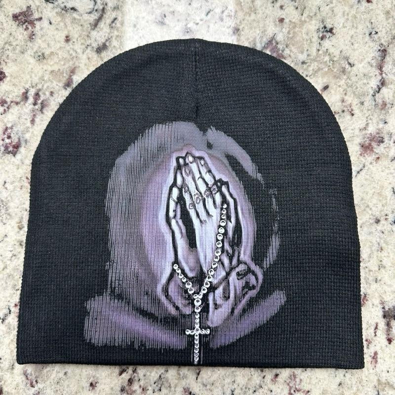 VAULT - Wool Knit Beanie Hat Y2K Winter Beanies - Soft Wool Material - Tiktok Viral