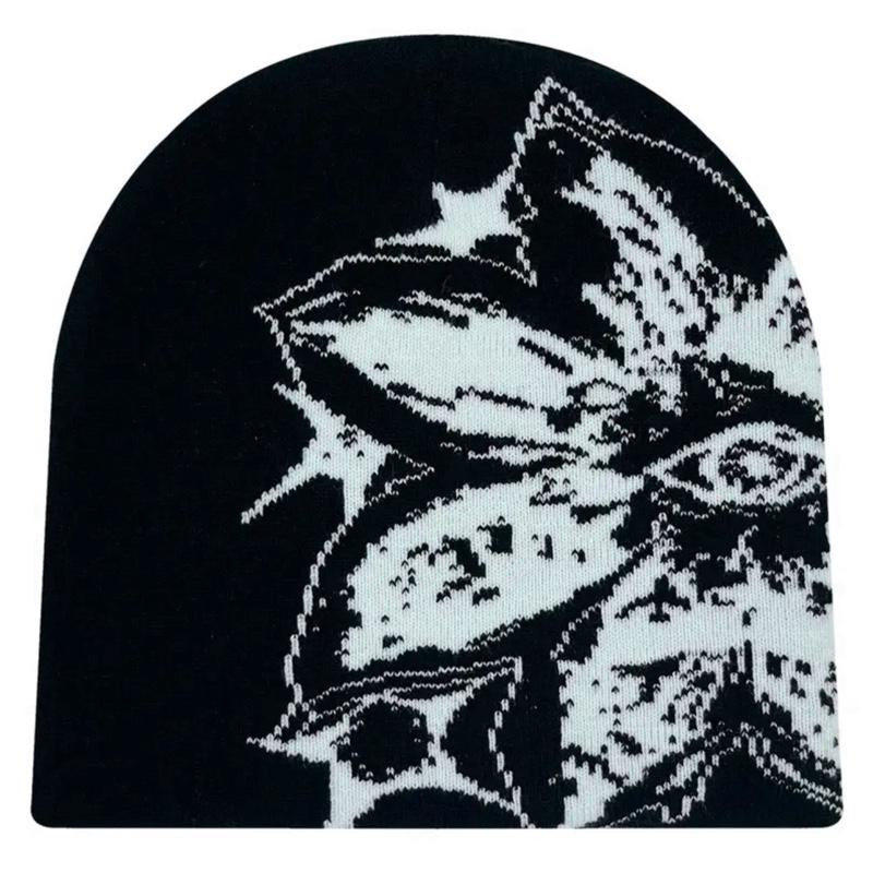 VAULT - Wool Knit Beanie Hat Y2K Winter Beanies - Soft Wool Material - Tiktok Viral