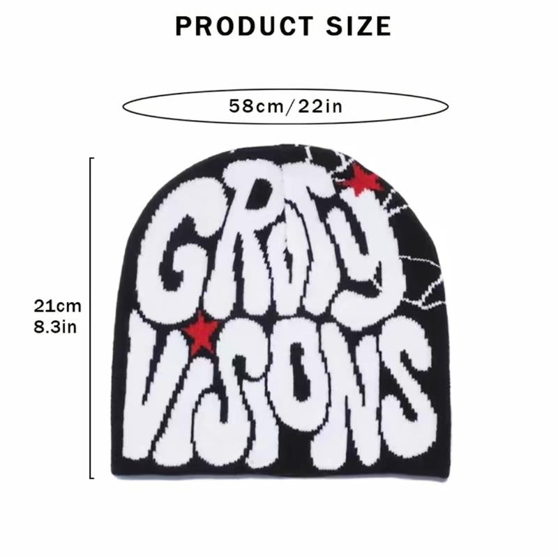GRVTY VISIONS Y2K Beanie Unisex