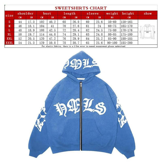 Vintage Y2K Hoodie Casual Loose Fit Womenswear
