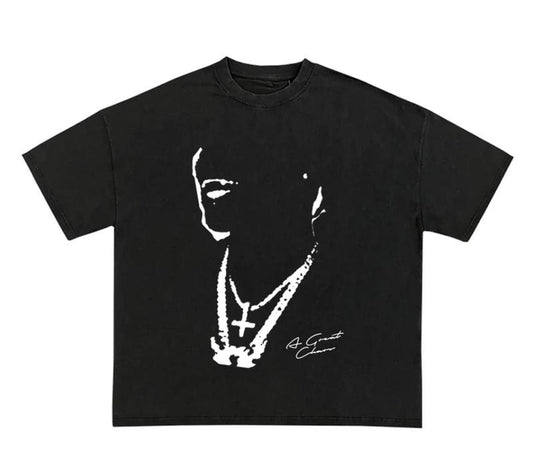 Ken Carson a Great Chaos Garment Dyed Y2K T Shirt Ken Carson Shirt Ken Carson Tour Cotton, Crew Neck, Y2K Tops Underwear Crewneck Menswear Graphic Shortsleeve Clothing Fitted Medium
