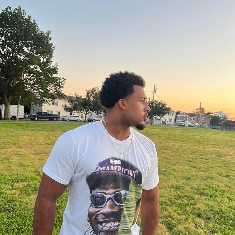 Michael Jordan Money Talk 2 Garment-Dyed T-Shirt Cotton Menswear Top Fabric Medium Oversized Relaxed Fit Stylish Streetwear Y2K Graphic Shirt Men Summer